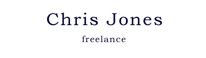 Chris Jones freelance